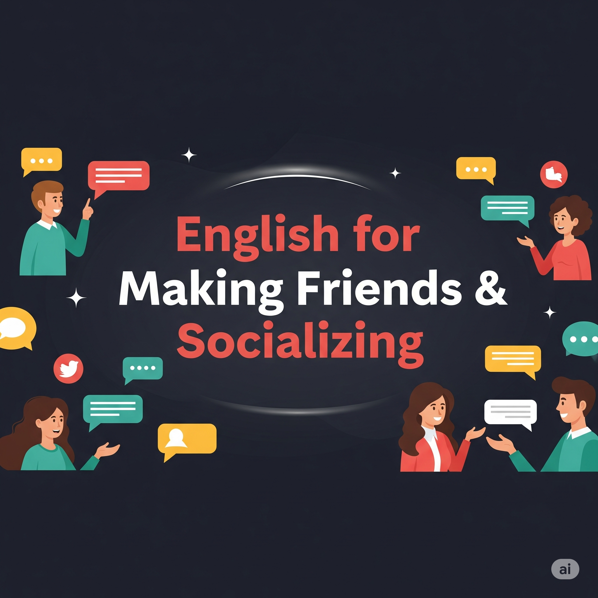 English for Making Friends & Socializing